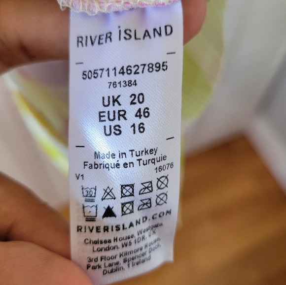 River Island Multicolor Maxi Dress - Picture 9 of 12